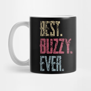 Vintage Best Buzzy Ever Retro Funny Quotes Happy Fathers Day Mug